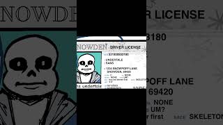 Drivers LiSans undertale undertalecomicdub comicdub undertalecomic comicsans [upl. by Noivad345]