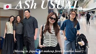 AShUSUAL 66 MAKEUP FAVES KONBINI HAUL MOVING TO JAPAN  ASHLEY SANDRINE [upl. by Cornelia]