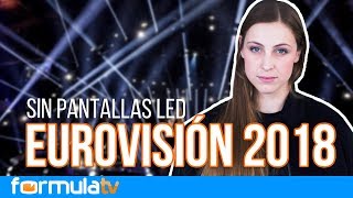 Los representantes de Eurovisión 2018 opinan acerca de que no haya LED [upl. by Nov525]