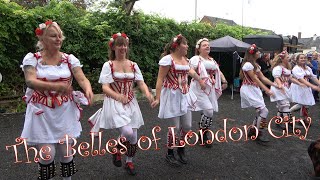 The Belles of London City dance quotShepherd’s Heyquot at Bromyard Folk Festival 2024 [upl. by Ellehcem]