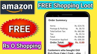 Amazon FREE Shopping ll FREE Shopping loot today l free sample products today l free shopping apps [upl. by Janet]