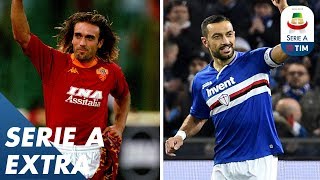 Fabio Quagliarella equals Gabriel Batistuta’s scoring streak  Extra  Serie A [upl. by Nnairrek804]