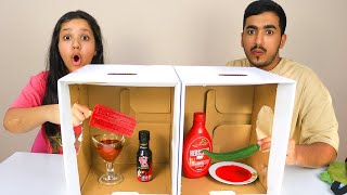 تحدي لا تختار الصلصة الخطأ ❌ شفا جابت العيد  😱😂  dont choose the wrong sauce challenge [upl. by Janicki]