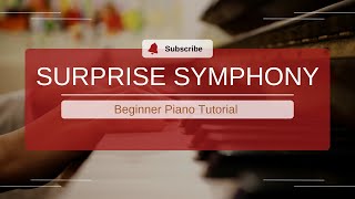 Surprise Symphony Piano Prep Tutorial [upl. by Hnilym897]