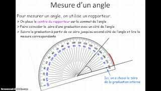 6e Mesure dun angle [upl. by Carlynne851]