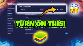 Enable This Setting in BlueStacks for MORE FPS 😱 [upl. by Znerol]