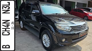 In Depth Tour Toyota Fortuner 27 G AN60 2nd Facelift 2011  Indonesia [upl. by Lihkin]