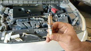 2019 nissan altima spark plug replacement [upl. by Ennaeel]