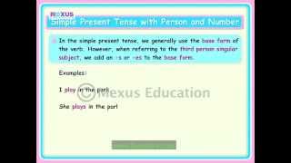 Verbs Simple Tense  English Grammar  iken  ikenedu  ikenApp [upl. by Anilosi95]