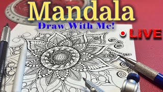 Drawing Mandalas for Beginners Tips and Tricks  076 [upl. by Urissa]