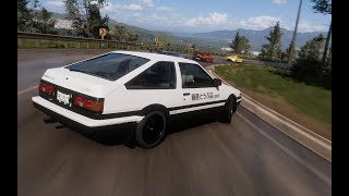 Forza Horizon 5 When AE86 SWAP the engineAWD [upl. by Demah]