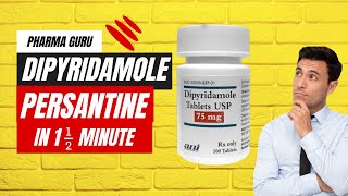 Dipyridamole  Persantine  All you need to know In just One Minute [upl. by Nirac]