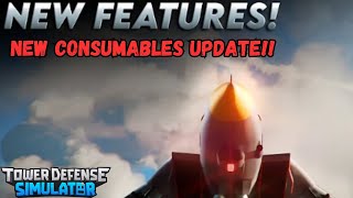 New consumables update  TDS Roblox [upl. by Bethina126]