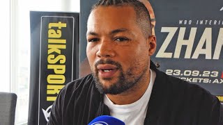 WHY ARE YOU SO AFRAID FIGHT ME  Joe Joyce FUMES at Tyson Fury amp Anthony Joshua [upl. by Enilesoj]