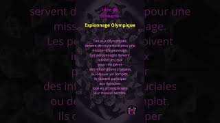 Idée Scénario 2 Espionnage Olympique [upl. by Aserehtairam995]