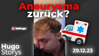 LetsHugos Aneurysma zurück  Story Highlights vom 291223  LetsHugo Storys [upl. by Aliek]