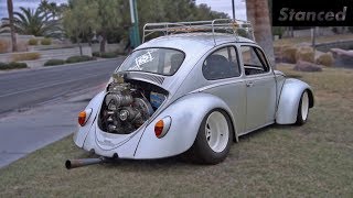 Slammed VW Beetle  66 BUG 2276cc [upl. by Weisbart]