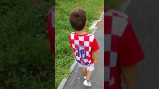 IGRAJ MOJA HRVATSKA  Croatian 4yearold singing from heart [upl. by Kurzawa]