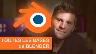 MEGA TUTO  Les BASES de BLENDER  3H de formation gratuite pour débutant sur Blender 4 en français [upl. by Yttak]