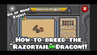 How to breed the Razortail Dragon in Dragonvale [upl. by Aline]