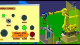 DELMIA Automation PLC Simulation [upl. by Htennaj833]