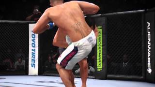 UFC 181 EA SPORTS UFC Simulation – Hendricks vs Lawler and Pettis vs Melendez [upl. by Stratton344]