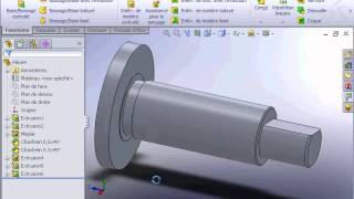 LLARMAND SolidWorks Cotation GPS Vilebrequin GDI [upl. by Notfol]