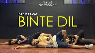 Binte Dil  Padmaavat  Kiran J  DancePeople Studios [upl. by Shanon]