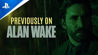 Alan Wake 2  Previously On Alan Wake  PS5 Games [upl. by Melone942]