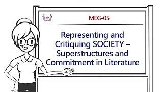 Superstructures amp Commitment in Literature  MEG5 Literary Criticism amp Theory IGNOU Gyaniversity [upl. by Surat451]