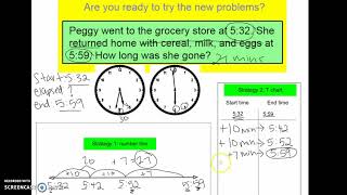 elapsed time within the same hour 3rd grade [upl. by Cnut]