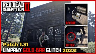 Red dead redemption 2 UNCUT Limpany GOLD BAR GLITCH 2023 PATCH 131 [upl. by Kristie688]