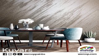 Wercop KUVARS Decorative Paint Application Video [upl. by Tecil]