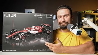 РАСПАКОВКА НАБОРА CADA F1 ALFA ROMEO ФОРМУЛА 1 ЗДОРОВОГО ЧЕЛОВЕКА [upl. by Ativel824]