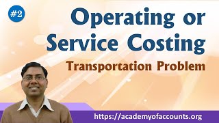 2 Operating or Service Costing  Cost and Management Accounting For BComMComCACSCMA [upl. by Still246]