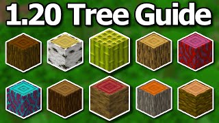 Ultimate Minecraft 120 Tree Farming Guide  Mangrove Bamboo amp More [upl. by Aielam]