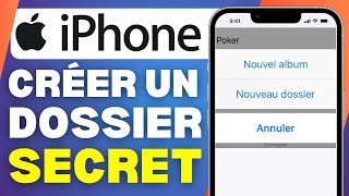 Comment Créer Un Dossier Secret Sur Iphone  En 2024 [upl. by Trik]