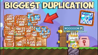 Biggest Duplication Glitch EXPLAINED on GrowTopia TXMOMs Crown and MORE HOW  GrowTopia [upl. by Yesoj]