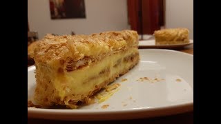 Torta Millefoglie con Crema Pasticcera [upl. by Ferguson]