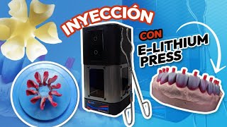 DETALLES QUE DEBES CONOCER ANTES DE INYECTAR DISILICATO DE LITIO CON LA INYECTORA ELITHIUM PRESS [upl. by Akined436]