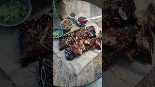 Spareribs met honingketjap marinade recept  BBQuality [upl. by Hollinger69]