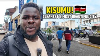 My First Impressions Of Kisumu The Most Beautiful amp Cleanest City In KENYA [upl. by Ellehcar605]