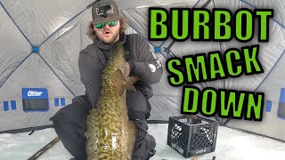 How to Ice Fish for Post Spawn Burbot  BURBOT FISHING [upl. by How871]