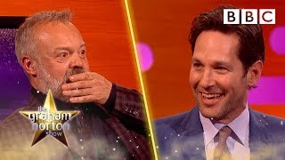 Paul Rudd jumped out of a car on his WORST date 😬 BBC The Graham Norton Show [upl. by Susejedairam]