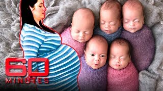 Surprised by Five Naturally conceived quintuplets  60 Minutes Australia [upl. by Abeh357]