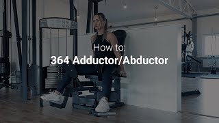 HOW TO USE GYM MACHINES Adductor  Abductor [upl. by Aker]