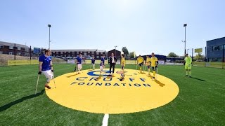 Koeman Opens Cruyff Court Everton [upl. by Nagiam325]