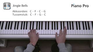 Jingle Bells piano tutorial [upl. by Annagroeg]