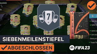 HYBRIDLIGEN SIEBENMEILENSTIEFEL  GÜNSTIGE SBC LÖSUNG SCHNELL  LEICHT FIFA 23 FUT ULTIMATE TEAM [upl. by Ynoffit]