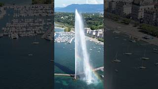 JET D’EAU  GENÈVE SWITZERLAND 🇨🇭 [upl. by Rosemare]